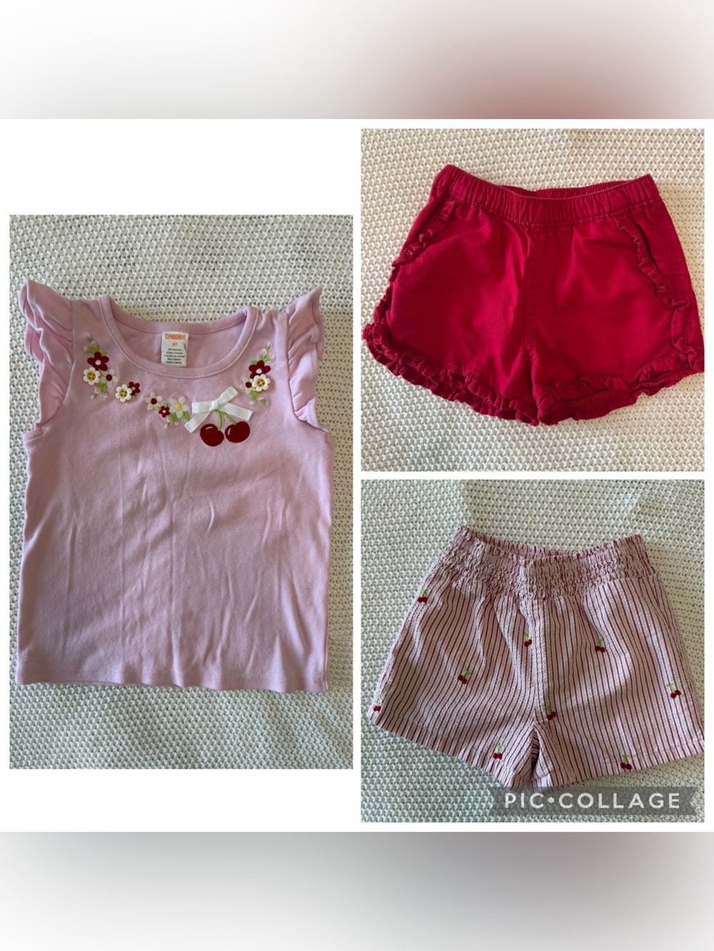 Gymboree Cherry Lot Sz 4/5